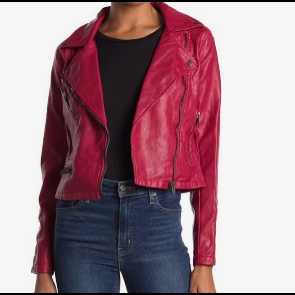 NWT BlanyNYC Faux Leather Jacket